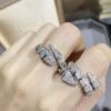 [Eternal Jewelry]SERPENTI LARGE RING SILVER DIAMOND PAVED