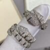 [Eternal Jewelry]SERPENTI LARGE RING SILVER DIAMOND PAVED