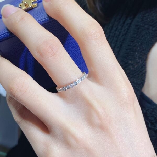 [Eternal Jewelry]BEE LOVE DIAMOND PAVED SMALL RING