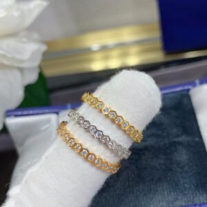 [Eternal Jewelry]BEE LOVE DIAMOND PAVED SMALL RING