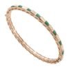 [Eternal Jewelry]SERPENTI BRACELET PINK GOLD MALACHITE