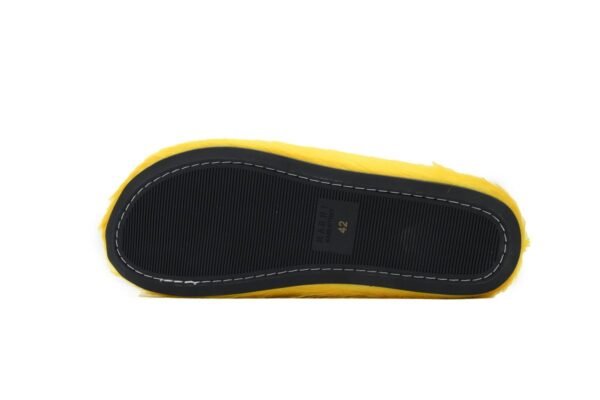 1B94D62798315.jpg Marni Long-hair Calfskin Fussbett Sabot Yellow SBMR000600P4122Z0565