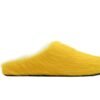 1B94D6279EC16.jpg Marni Long-hair Calfskin Fussbett Sabot Yellow SBMR000600P4122Z0565