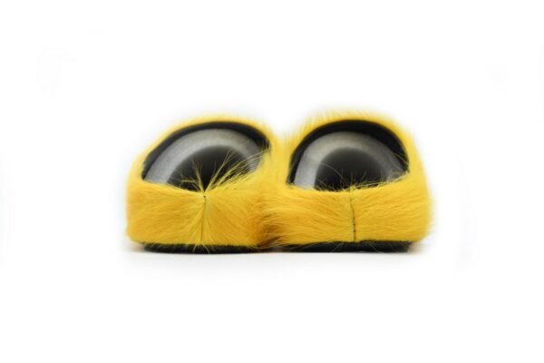 1B94D627FF217.jpg Marni Long-hair Calfskin Fussbett Sabot Yellow SBMR000600P4122Z0565