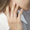 [Eternal Jewelry]ALLIANCE LIENS VIDENCE PAVED DIAMOND 4MM RING