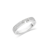 [Eternal Jewelry]ALLIANCE LIENS VIDENCE PAVED DIAMOND 4MM RING