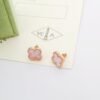 [Eternal Jewelry]Clover Mini Pink Earrings