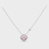 [Eternal Jewelry]SUN MOTIF PINK MOP SILVER BRACELET