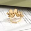 [Eternal Jewelry]CLOVER COMOS GOLD DIAMOND RING