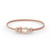 [Eternal Jewelry]FORCE SMALL HORSESHOE  DIAMOND CHAIN ROPE BRACELET