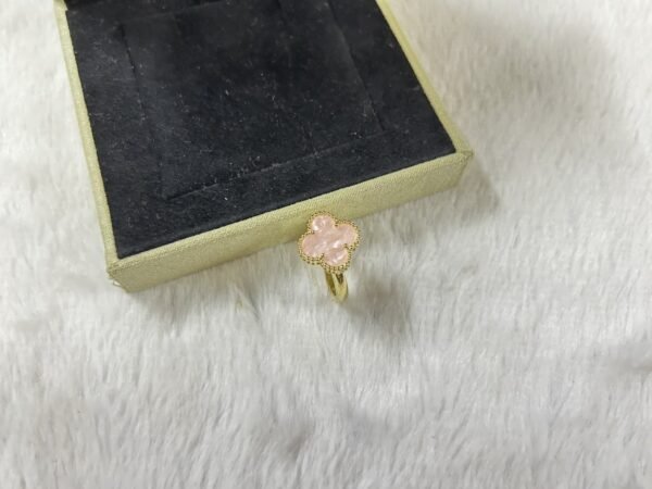 [Eternal Jewelry]Pink Clover Ring