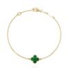 [Eternal Jewelry]CLOVER BRACELET MALACHITE 1 MOTIF