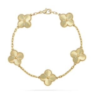 [Eternal Jewelry]CLOVER 5 FLOWERS LASER BRACELET