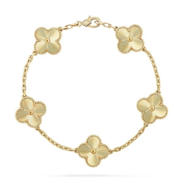 [Eternal Jewelry]CLOVER 5 FLOWERS LASER BRACELET