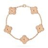 [Eternal Jewelry]CLOVER 5 MOTIFS BRONZING BRACELET