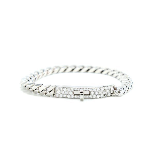 [Eternal Jewelry]KELLY CHAIN SILVER DIAMOND BRACELET