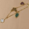 [Eternal Jewelry]LUCKY SPRING 5 MOTIF GOLD BRACELET