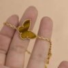 [Eternal Jewelry]LUCKY SPRING 5 MOTIF GOLD BRACELET