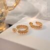 [Eternal Jewelry]CLASH SMALL HOOP EARRINGS