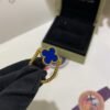 [Eternal Jewelry]CLOVER RIVERSIBLE BLUE AGATE RING