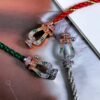 [Eternal Jewelry]FORCE LARGE HORSESHOE  COLORED DIAMOND BRACELET ROSE GOLD
