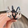 [Eternal Jewelry]FORCE LARGE HORSESHOE FULL DIAMOND BRACELET SILVER