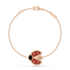 [Eternal Jewelry]LUCKY SPRING 1 MOTIF PINK GOLD BRACELET