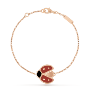 [Eternal Jewelry]LUCKY SPRING 1 MOTIF PINK GOLD BRACELET