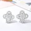 [Eternal Jewelry]LOOP EARRINGS FULL MOTIF DIAMOND 16MM