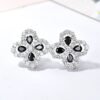 [Eternal Jewelry]LOOP EARRINGS FULL MOTIF DIAMOND 16MM