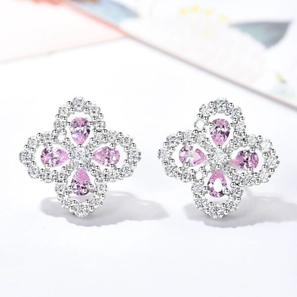 [Eternal Jewelry]LOOP EARRINGS FULL MOTIF DIAMOND 16MM