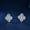 [Eternal Jewelry]LOOP EARRINGS FULL MOTIF DIAMOND 16MM