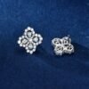 [Eternal Jewelry]LOOP EARRINGS FULL MOTIF DIAMOND 16MM