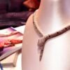 [?Eternal Jewelry?]HAUTE COUTURE GOLD SERPENTI NECKLACE