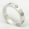 [Eternal Jewelry]LOVE RING 4MM 1 DIAMOND SILVER