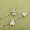 [Eternal Jewelry]FRIVOLE SILVER 9 FLOWERS NECKLACE