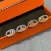 [Eternal Jewelry]HM FULL DIAMOND PIG NOSE STUD EARRINGS