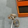 [Eternal Jewelry]HM KELLY CLOCHETTE DOUBLE RING IN  WITH DIAMONDS