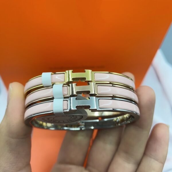 [Eternal Jewelry]CLASSIC HM CLIC  PINK 8MM ENAMEL BRACELET