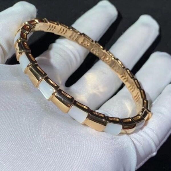 [Eternal Jewelry]SERPENTI BRACELET PINK GOLD MOP