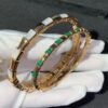 [Eternal Jewelry]SERPENTI BRACELET PINK GOLD MOP