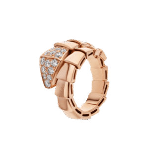 [Eternal Jewelry]SERPENTI RING PINK GOLD DIAMOND