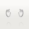 [Eternal Jewelry]JUSTE EARRINGS 12.75MM SILVER DIAMOND