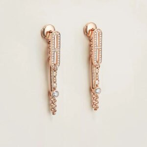 [Eternal Jewelry]CHAINE CHAOS DIAMOND DROP EARRINGS
