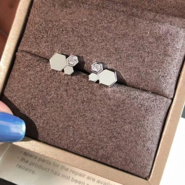 [Eternal Jewelry]BEE LOVE SILVER DIAMOND EARRINGS