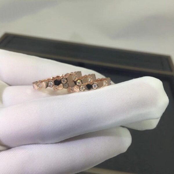 [Eternal Jewelry]BEE LOVE RING PINK GOLD DIAMOND