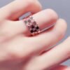 [Eternal Jewelry]BEE LOVE RING PINK GOLD DIAMOND
