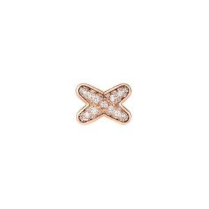 [Eternal Jewelry]JEUX DE PINK GOLD DIAMOND EARRINGS