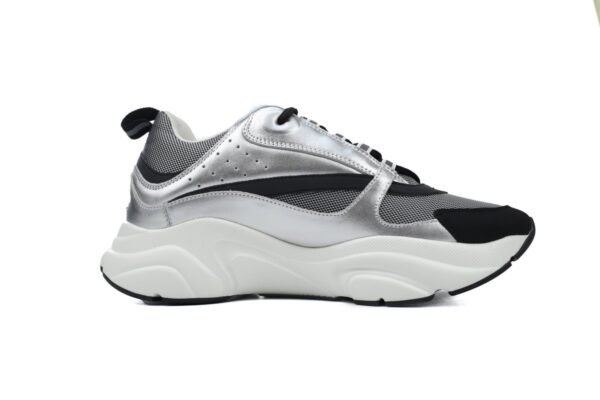 Dior B22 Sneakers  Black Grey Silver