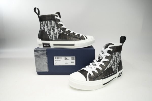 Dior B23 HT Oblique Gaobang Black and White